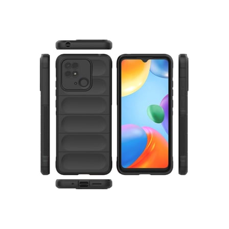 Xiaomi Uyumlu Redmi 10c Kılıf Optimum Silikon - Siyah