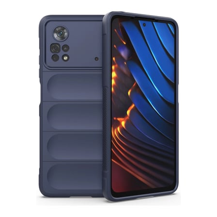 Xiaomi Poco X4 Pro 5g Kılıf Optimum Silikon - Lacivert - Lacivert