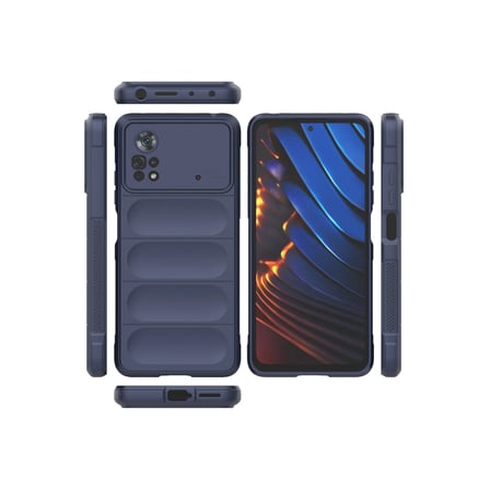 Xiaomi Poco X4 Pro 5g Kılıf Optimum Silikon - Lacivert - Lacivert