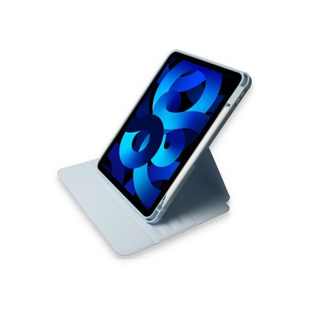 Apple Uyumlu İpad Pro 11 (2021) Kılıf Ling 360 Kalemlikli Tablet Kılıf - Mavi