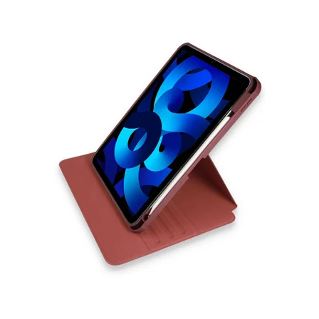 Apple Uyumlu İpad Pro 11 (2021) Kılıf Ling 360 Kalemlikli Tablet Kılıf - Mor