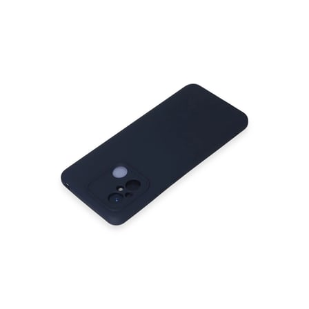 Xiaomi Uyumlu Redmi 12c Kılıf Nano İçi Kadife Silikon - Lacivert