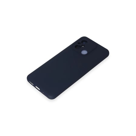 Xiaomi Uyumlu Redmi 12c Kılıf Nano İçi Kadife Silikon - Lacivert