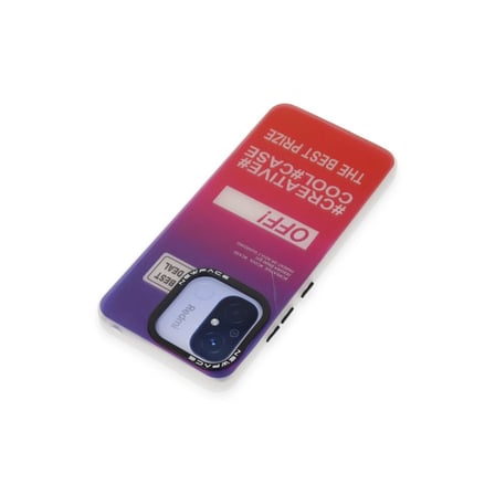 Xiaomi Uyumlu Redmi 12c Kılıf Estoril Desenli Kapak - Estoril - 9