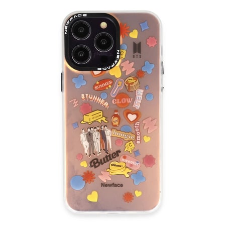 Apple İphone 14 Pro Max Kılıf Estoril Desenli Kapak - Estoril - 16