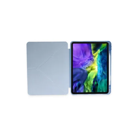 Xiaomi Uyumlu Redmi Pad Kılıf Kalemlikli Mars Tablet Kılıfı - Mavi