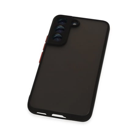 Samsung Galaxy S22 Kılıf Montreal Silikon Kapak - Siyah