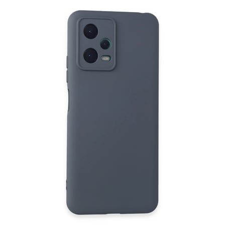 Xiaomi Uyumlu Redmi Note 12 5g Kılıf Nano İçi Kadife Silikon - Gri