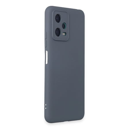 Xiaomi Uyumlu Redmi Note 12 5g Kılıf Nano İçi Kadife Silikon - Gri