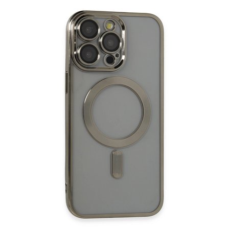 Apple Uyumlu İphone 14 Pro Max Kılıf Kross Magneticsafe Kapak - Titan Gri