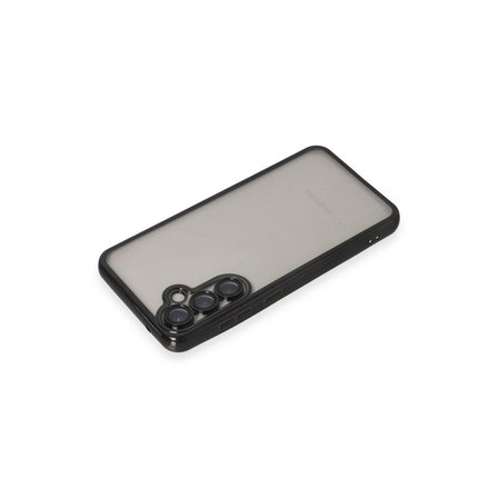 Samsung Uyumlu Galaxy S23 Fe Kılıf Razer Lensli Silikon - Siyah