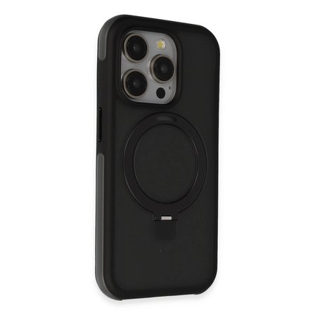 Joko Apple İphone 15 Pro Max Zorda Airbag Magsafe Standlı Kapak - Siyah