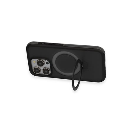 Joko Apple İphone 15 Pro Max Zorda Airbag Magsafe Standlı Kapak - Siyah
