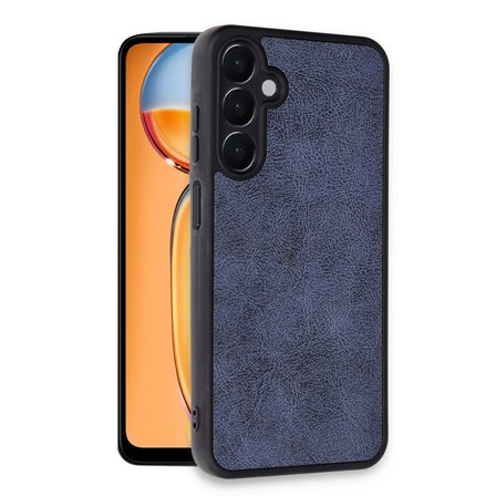 Samsung Uyumlu Galaxy A05s Kılıf Aras Deri Kapak - Lacivert