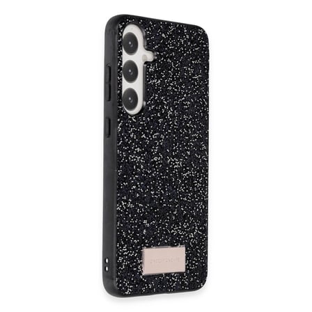 Onegif Samsung Galaxy A55 5g Bright Simli Kapak - Siyah