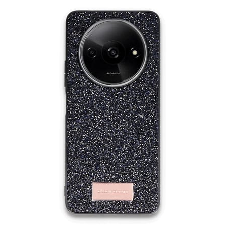 Onegif Xiaomi Redmi A3 4g Bright Simli Kapak - Siyah