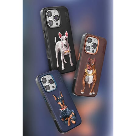 Venco Apple İphone 16 Pro Max Perma Desenli Kapak - Siyah