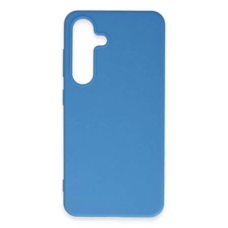Samsung Uyumlu Galaxy S24 Plus Kılıf First Silikon - Mavi