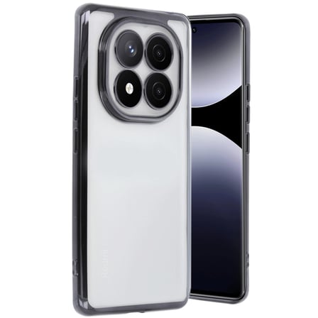 Xiaomi Redmi Note 14 Pro 4g Kılıf Razer Lensli Silikon - Siyah