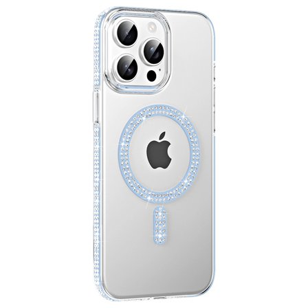 Evimdeyokyok Joko iPhone 15 Pro Mavi Taşlı Magsafe Kılıf