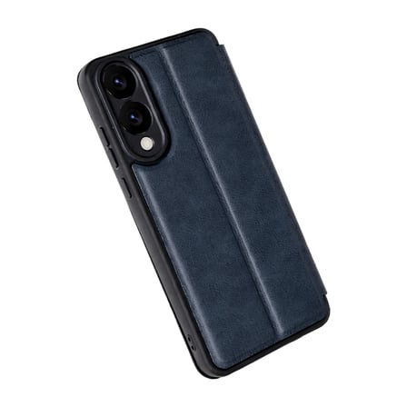 Samsung Uyumlu Galaxy S Edge Flip Cover - Lacivert
