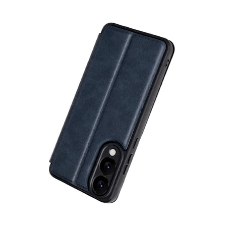 Samsung Uyumlu Galaxy S Edge Flip Cover - Lacivert