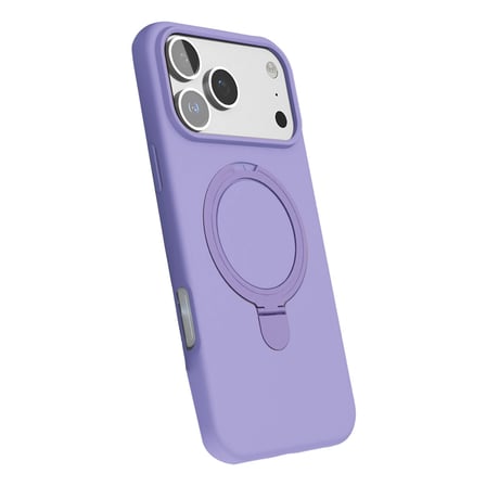 Apple İphone 17 Pro Max Regal Magsafe Standlı Kapak - Lila