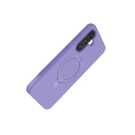 Samsung Uyumlu Galaxy A36 Regal Magsafe Standlı Kapak - Lila