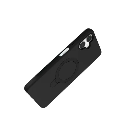 Samsung Galaxy A06 Regal Magsafe Standlı Kapak - Siyah