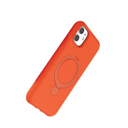 Evimdeyokyok Regal Magsafe Standlı Kapak iPhone 11 Turuncu