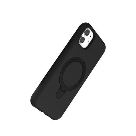 Evimdeyokyok Apple iPhone 11 Regal Magsafe Standlı Kılıf Siyah
