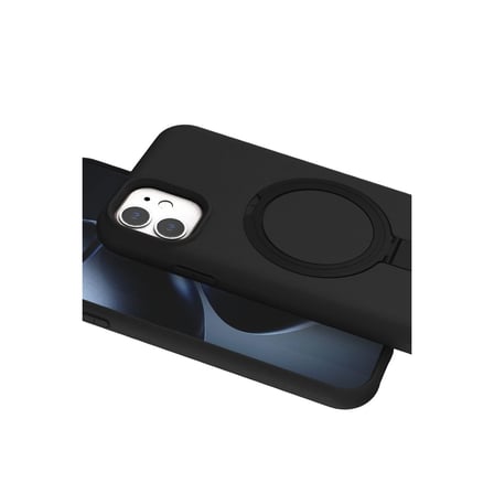 Evimdeyokyok Apple iPhone 11 Regal Magsafe Standlı Kılıf Siyah