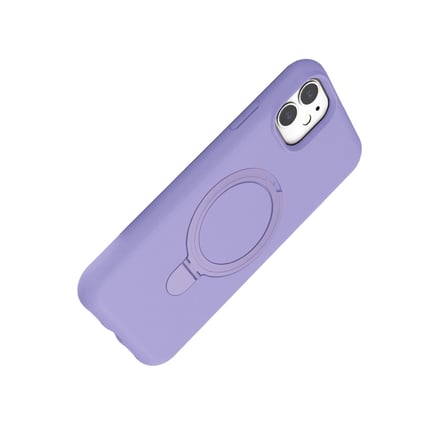 Evimdeyokyok Apple iPhone 11 Kılıf Lila Magsafe Uyumlu Standlı Kapaklı