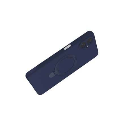 Evimdeyokyok Samsung Galaxy A07 4G Kılıf Lacivert Magsafe Uyumlu Standlı Dayanıklı