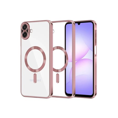 Evimdeyokyok Samsung Galaxy A07 4G Arka Kapak Rose Magneticsafe Kılıf