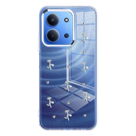 Xiaomi Uyumlu Redmi 15c 4g Fiyonk Desenli Kapak - Desen 4