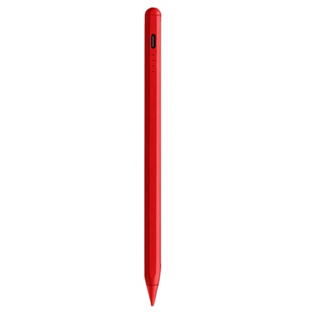 Evimdeyokyok K2259 İpad Uyumlu Dokunmatik Stylus Kalem Kırmızı Type-C 110 mAh