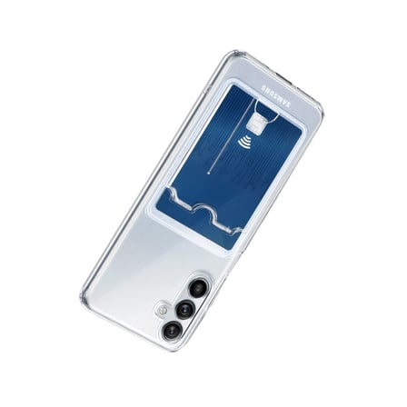 Samsung Uyumlu Galaxy A37 5g Kart Şeffaf Silikon - Şeffaf