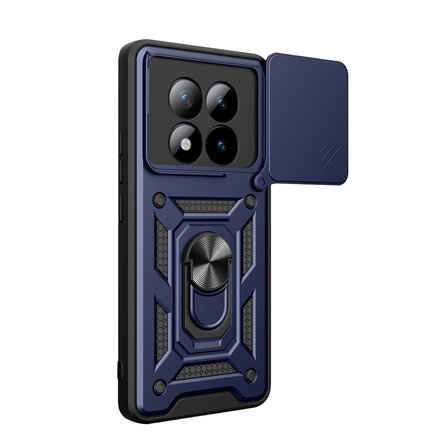Xiaomi Uyumlu Redmi Note 15 Pro 5g Pars Lens Yüzüklü Silikon - Lacivert