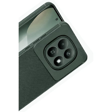 Xiaomi Uyumlu Redmi Note 15 4g Auto Focus Karbon Kapak - Koyu Yeşil