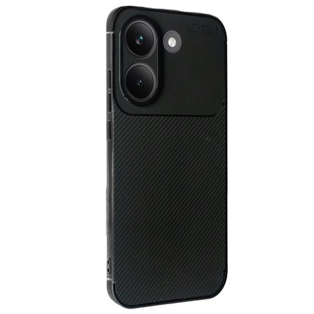 Xiaomi Uyumlu Poco X Pro Auto Focus Karbon Kapak - Siyah