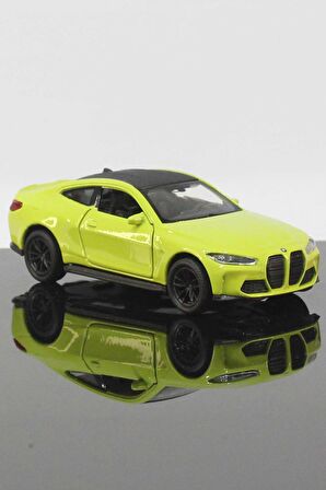 BMW M4 Model Çek Bırak Araba 11 cm Yeşil