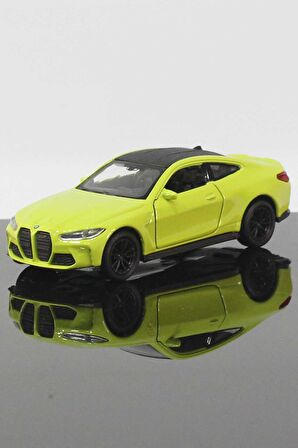 BMW M4 Model Çek Bırak Araba 11 cm Yeşil