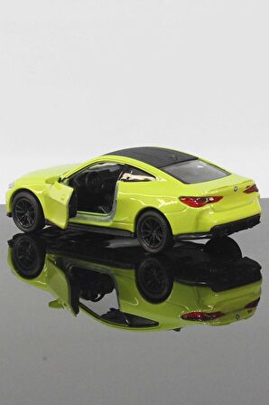 BMW M4 Model Çek Bırak Araba 11 cm Yeşil