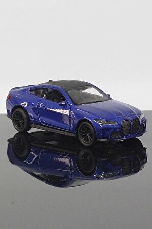 BMW M4 Model Çek Bırak Araba 11 cm Lacivert