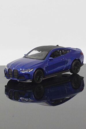 BMW M4 Model Çek Bırak Araba 11 cm Lacivert