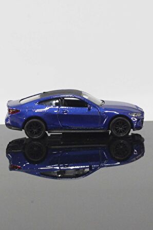BMW M4 Model Çek Bırak Araba 11 cm Lacivert