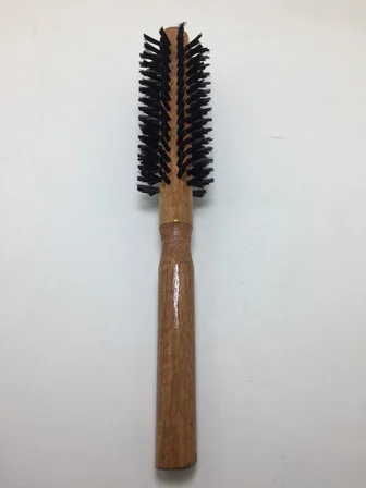 RD-557A Tel Koyu Ahşap Renk Saç Fırçası Tarak