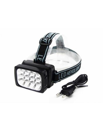 12 Ledli Güçlü Şarjlı Kafa Lambası