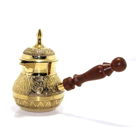 Pirinç Cezve 6'' İnc
